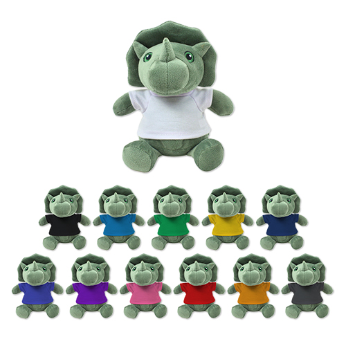 Picture of 6" Eco Mini Me Tracey Triceratops Plush