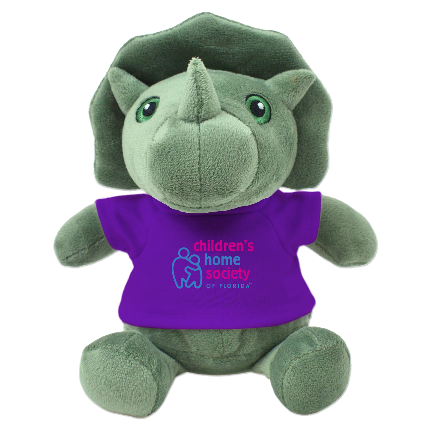Picture of 6" Eco Mini Me Tracey Triceratops Plush