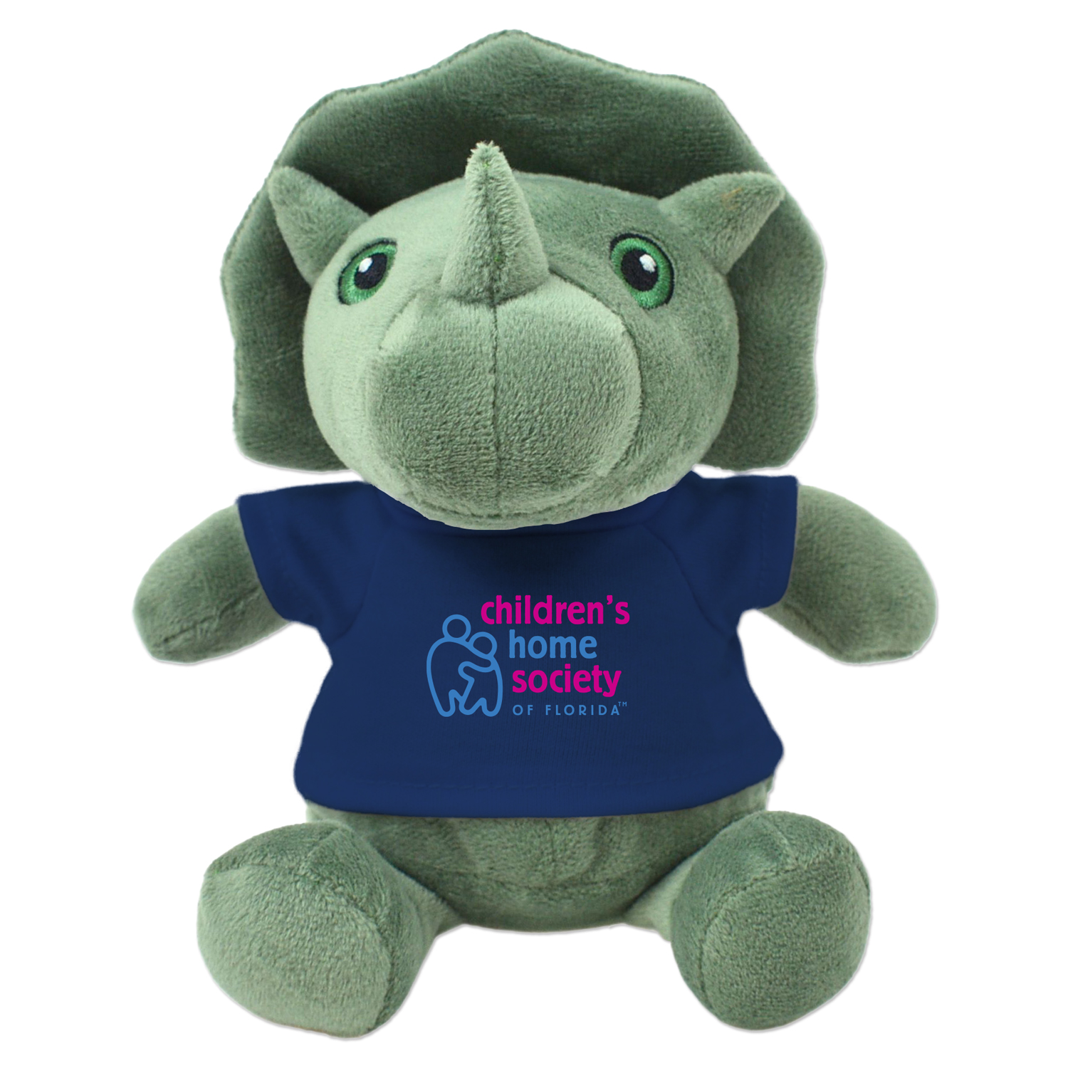 Picture of 6" Eco Mini Me Tracey Triceratops Plush