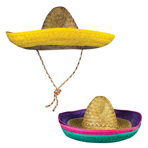 Picture of Neon Rimmed Sombreros