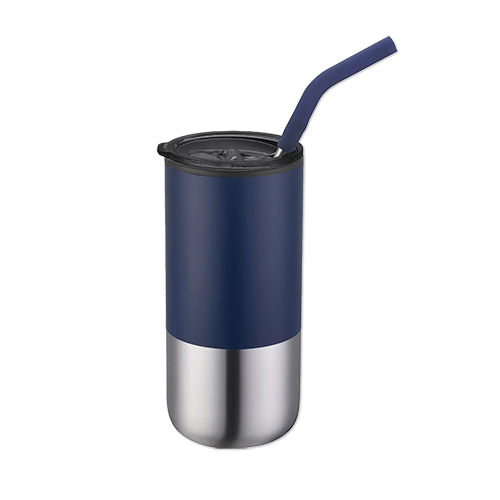Picture of 16 Oz. Double Wall Tumbler w/Straw