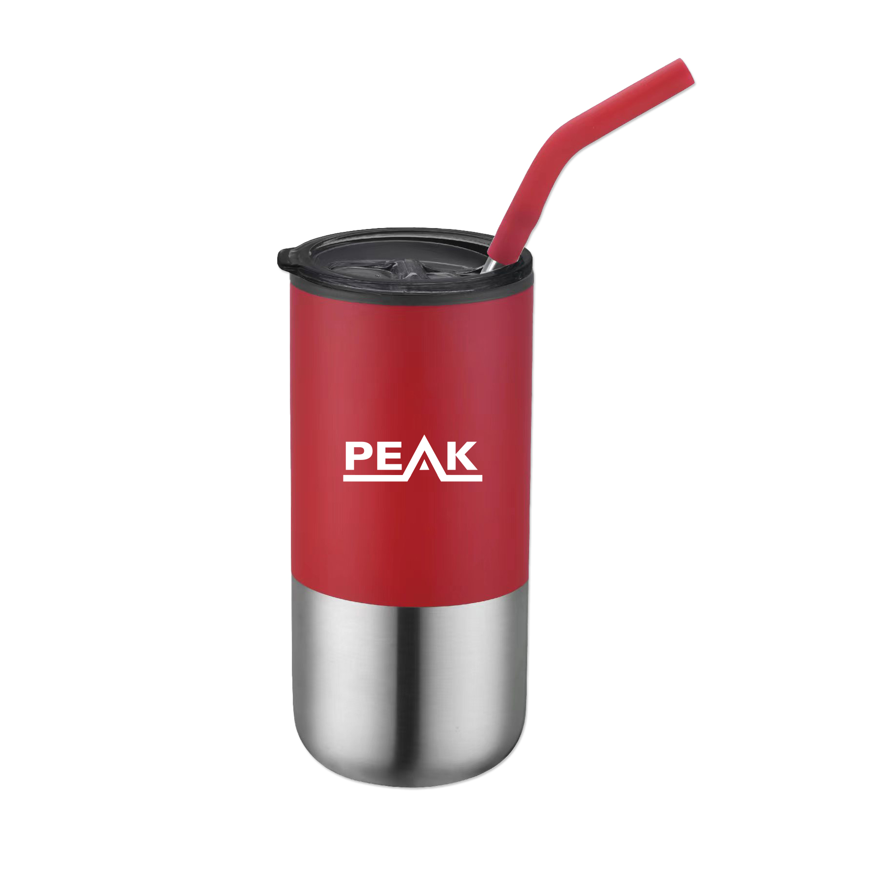 Picture of 16 Oz. Double Wall Tumbler w/Straw