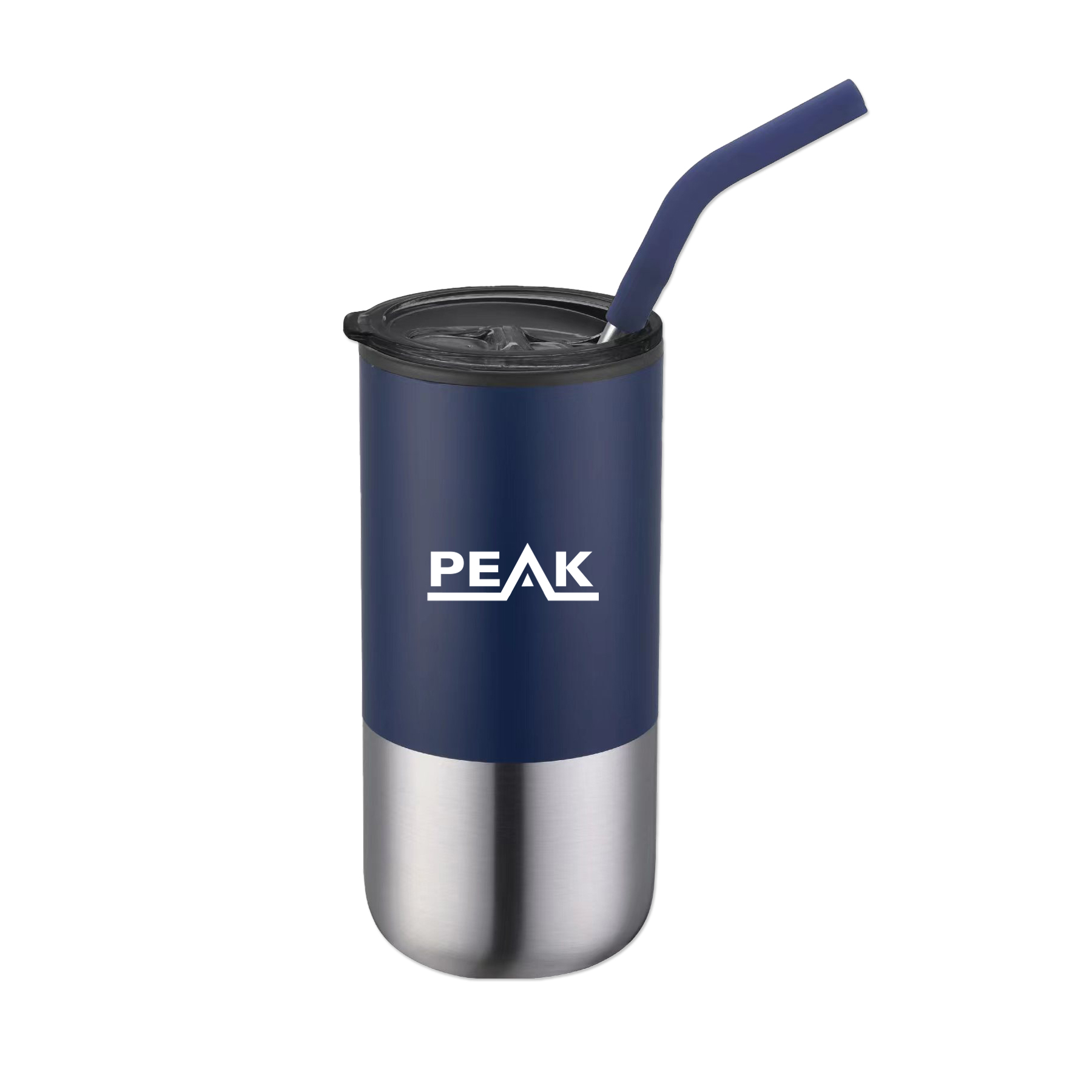 Picture of 16 Oz. Double Wall Tumbler w/Straw