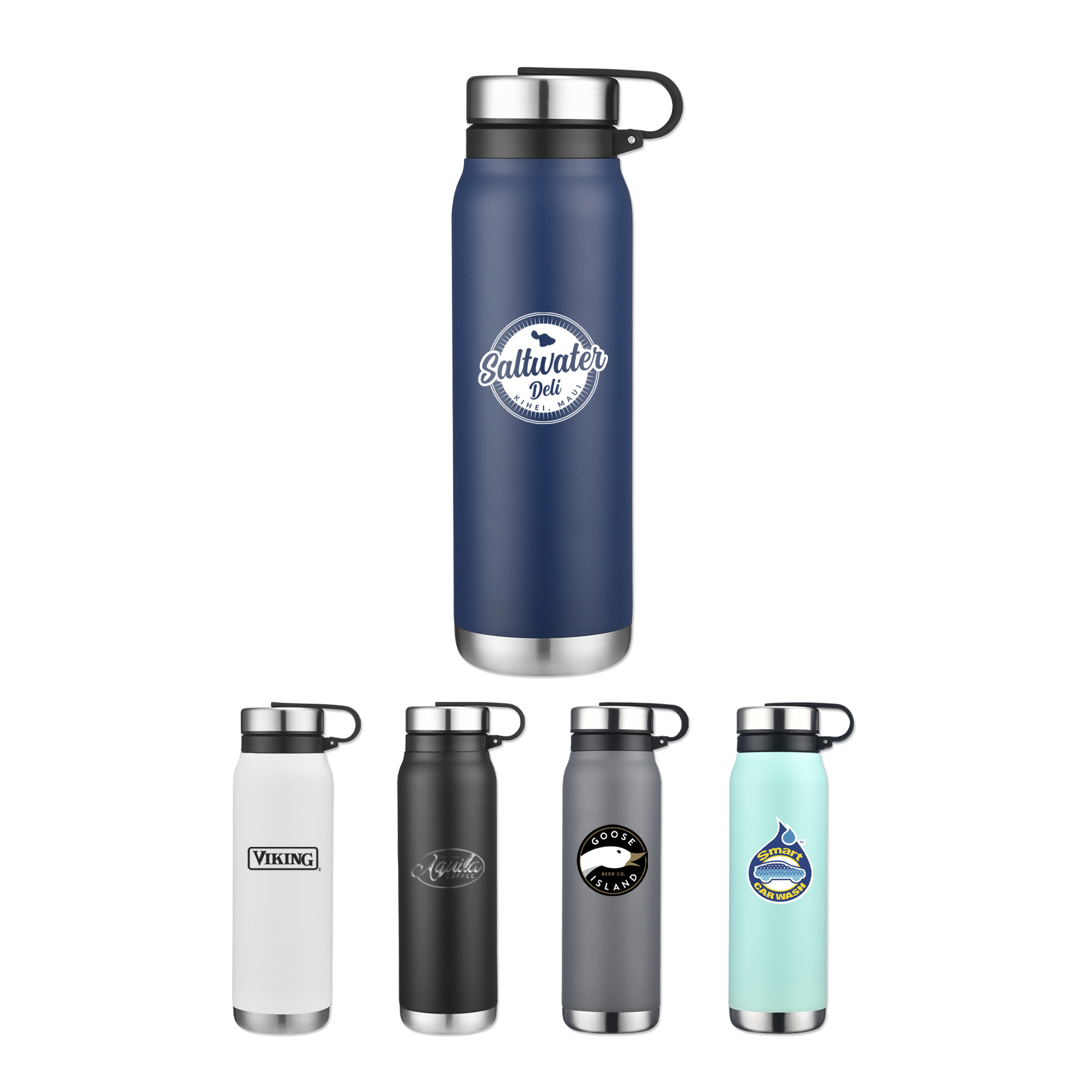 Picture of 20 Oz. Bottle w/Stainless Steel Lid
