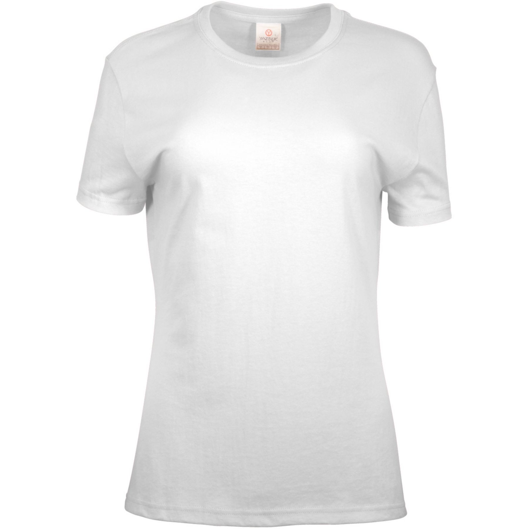 Picture of Screen Printed Ladies 100% Cotton White T-Shirt