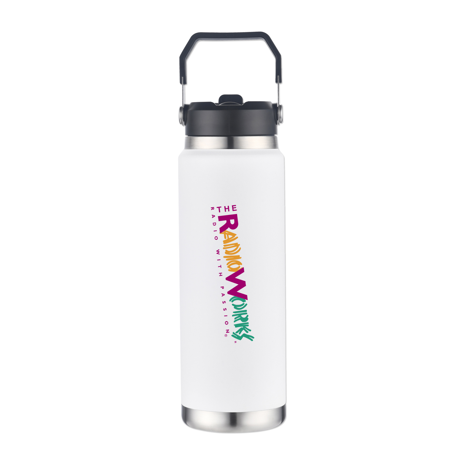 Picture of 30 Oz. Vacuum Bottle w/Straw & Carry Handle