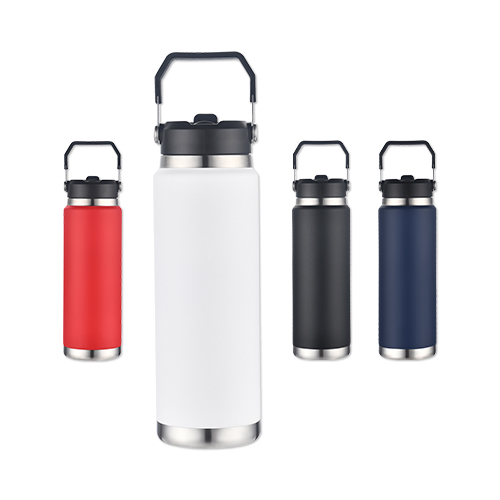 Picture of 30 Oz. Vacuum Bottle w/Straw & Carry Handle