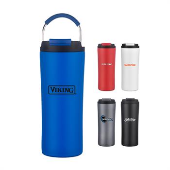 Picture of 21 Oz. Stainless Steel Vacuum Bottle w/Easy Carry Handle