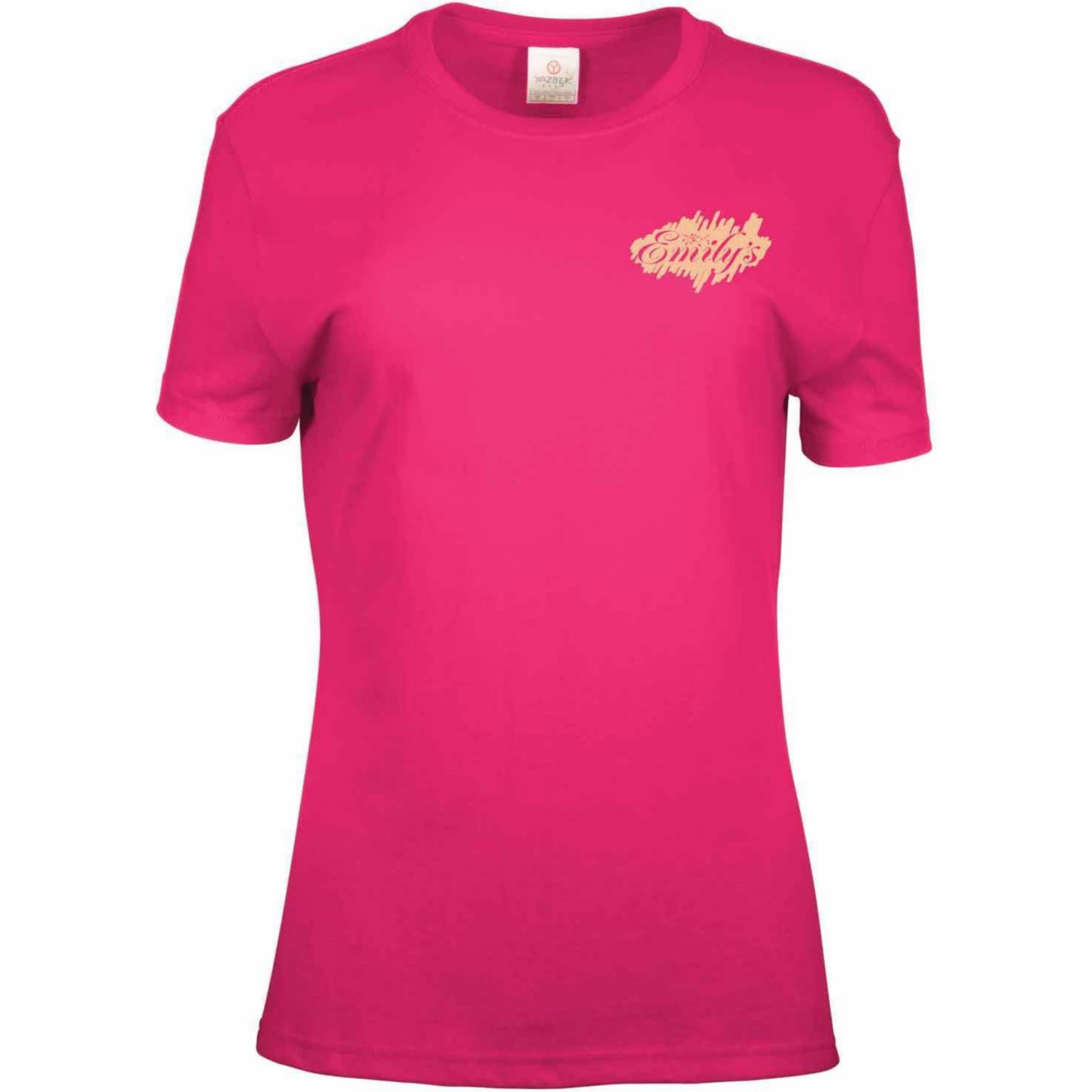 Picture of Screen Printed Ladies 100% Cotton Colored T-Shirt