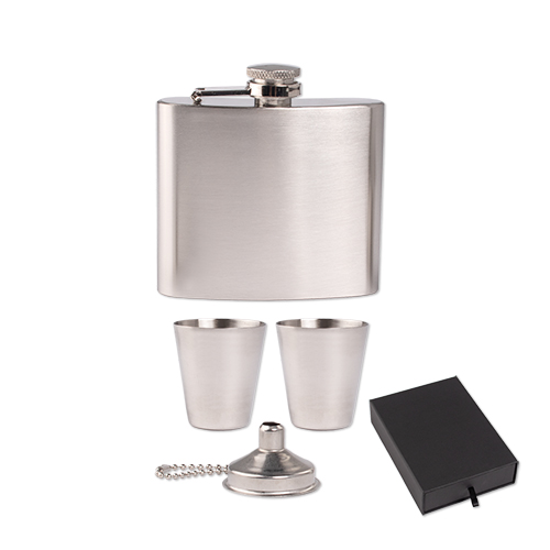 Picture of The Kenzie Flask, Shot Glass, and Funnel Gift Set