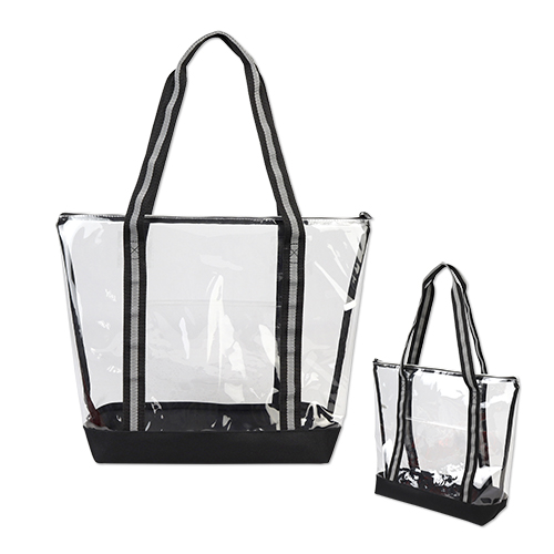 Picture of Clear Tote w/Zipper