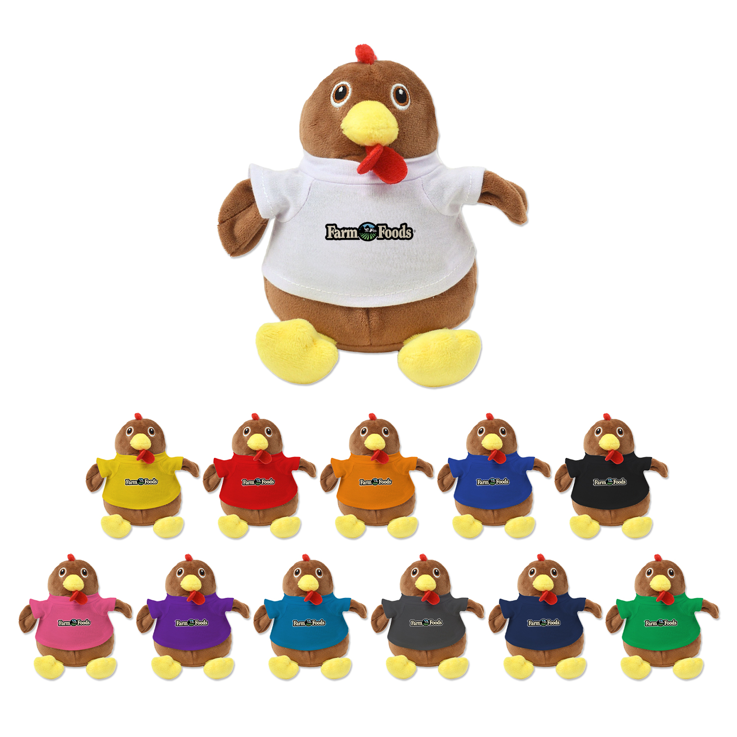 Picture of 6" Eco Mini Me Chandler Chicken Plush