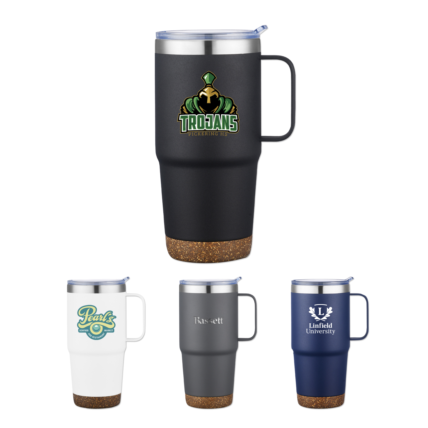 Picture of 24 Oz. Travel Mug w/Cork Bottom