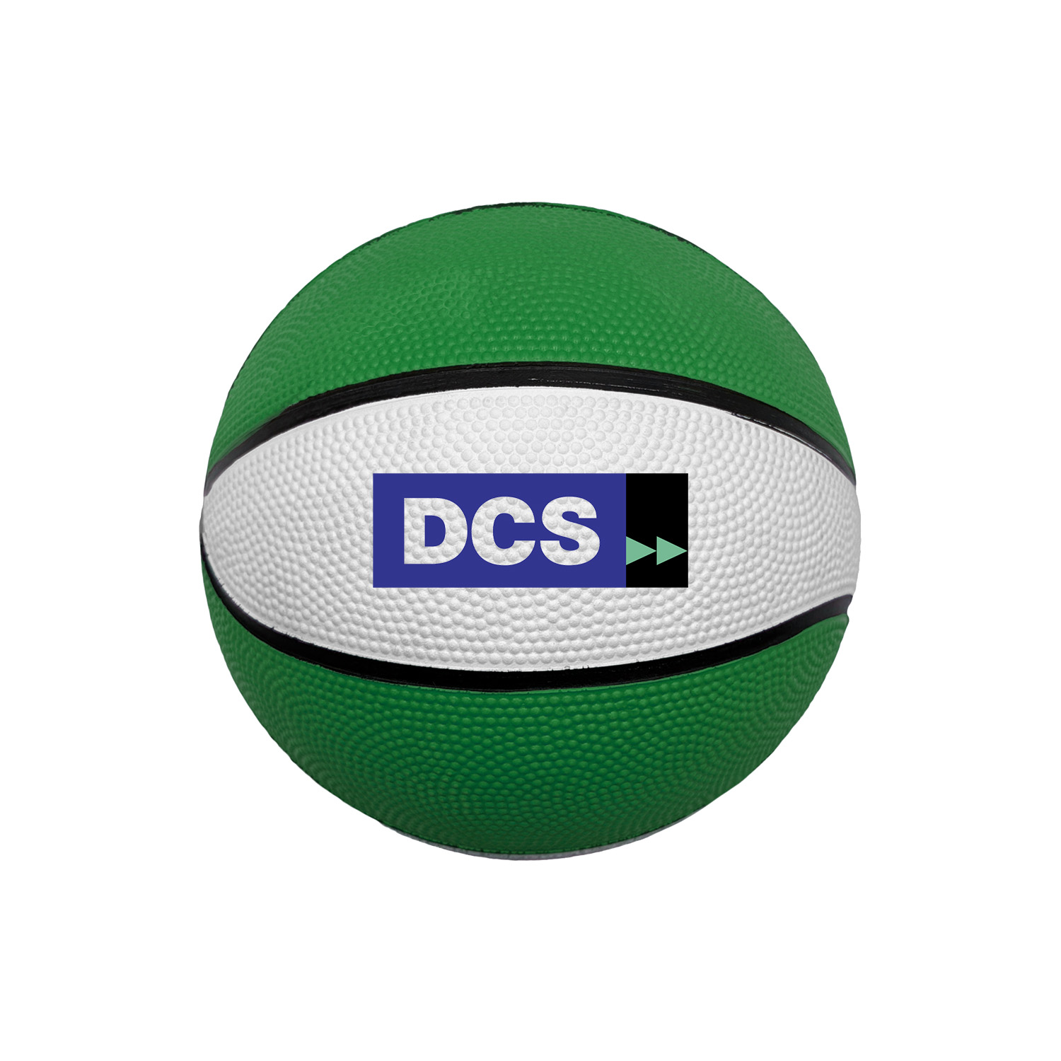 Picture of 5" Mini Two-Tone Rubber Basketball
