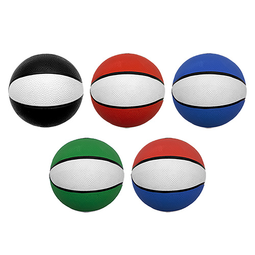 Picture of 5" Mini Two-Tone Rubber Basketball