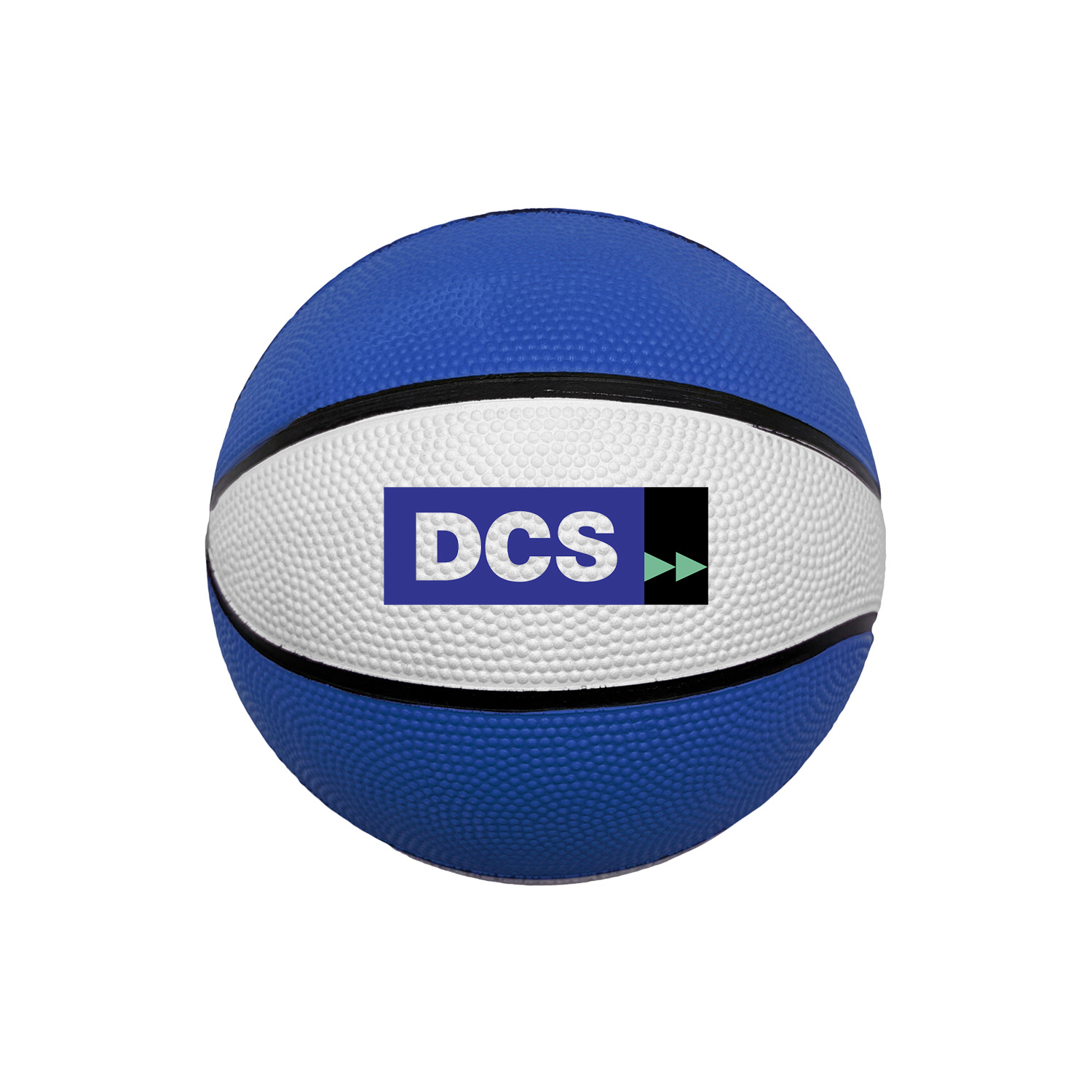 Picture of 5" Mini Two-Tone Rubber Basketball