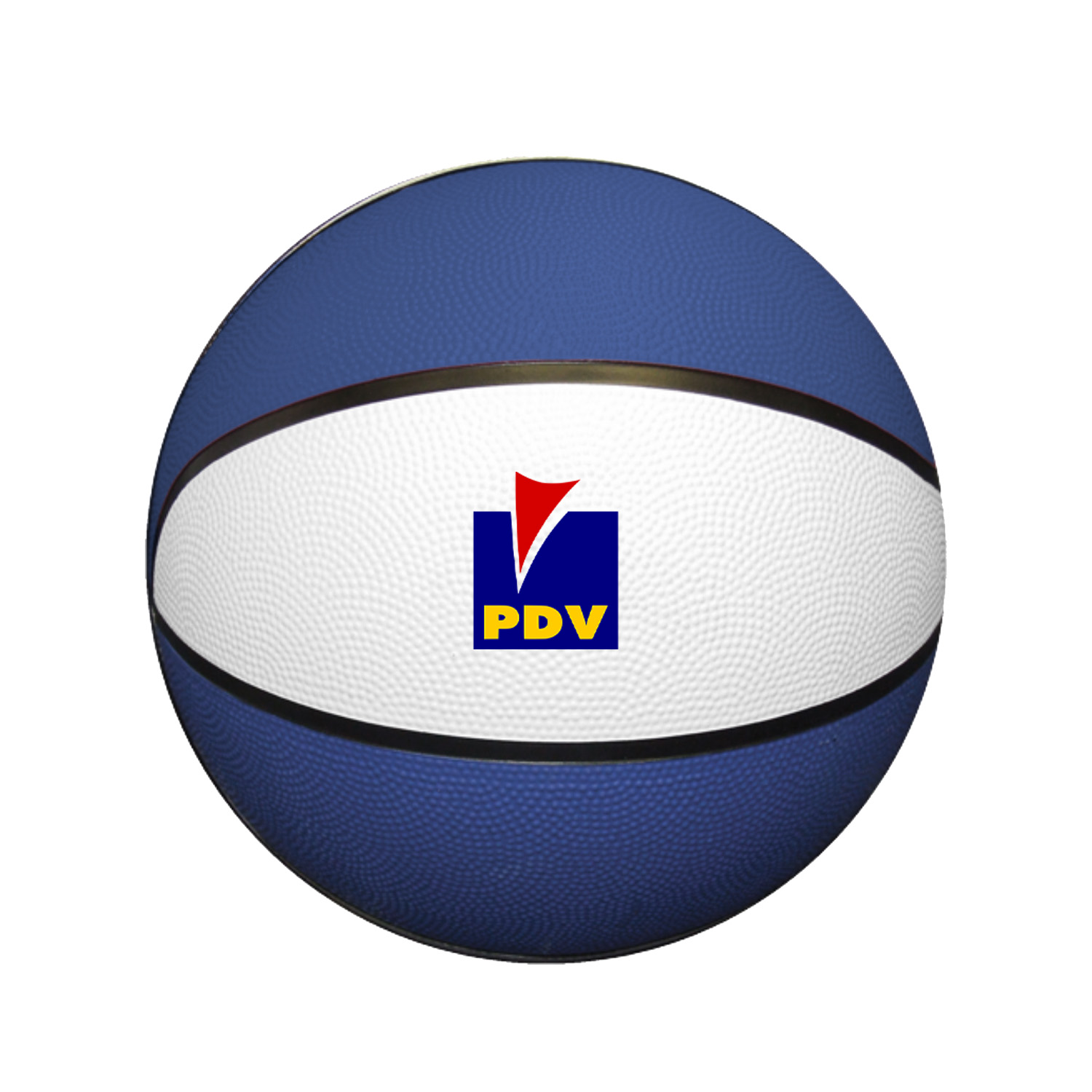 Picture of 7" Mid-Size Rubber Two Tone Rubber Basketball