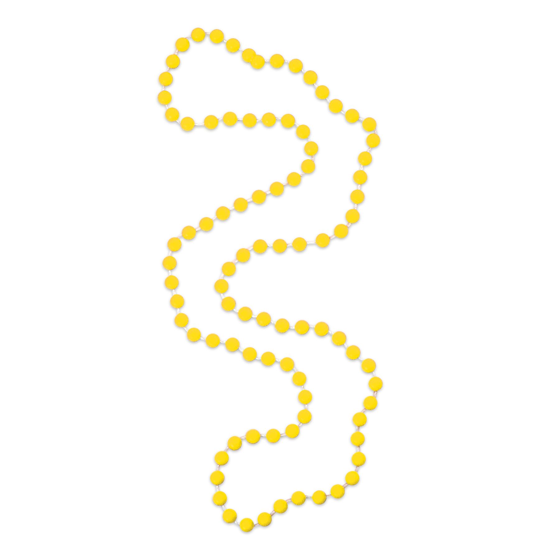 Picture of Yellow Candy Bead Necklace